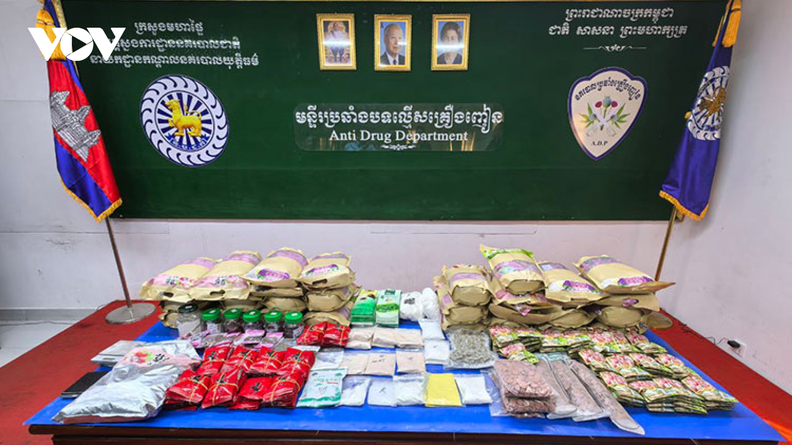 Campuchia bắt giữ gần 28.000 đối tượng liên quan đến ma túy trong năm 2025