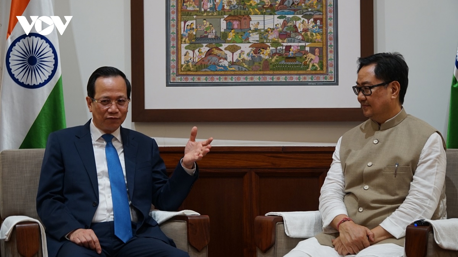 Việt Nam - Ấn Độ trao đổi nhiều nội dung hợp tác về dân tộc và tôn giáo
