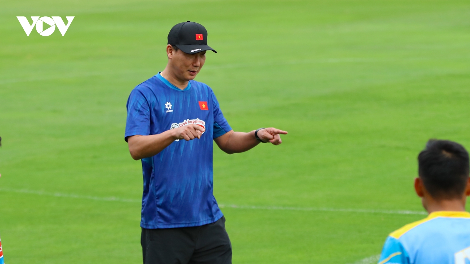 HLV Kim Sang Sik yêu cầu VAR trong buổi tập của ĐT Việt Nam