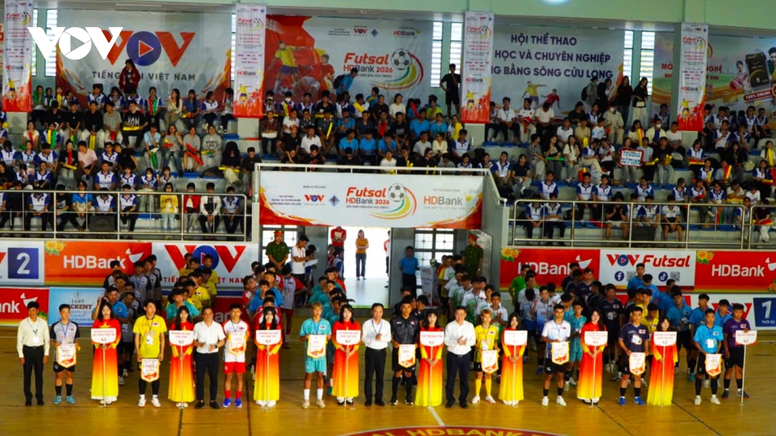 Khai mạc Giải Futsal HDBank Sinh viên khu vực ĐBSCL năm 2026