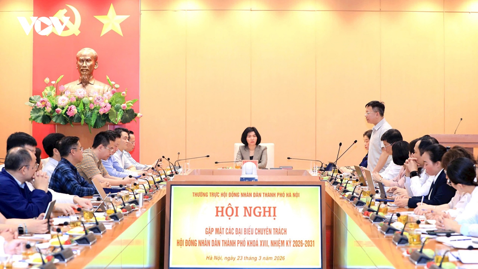 Kỳ họp thứ nhất HĐND TP Hà Nội khóa XVII, kiện toàn bộ máy lãnh đạo Thủ đô