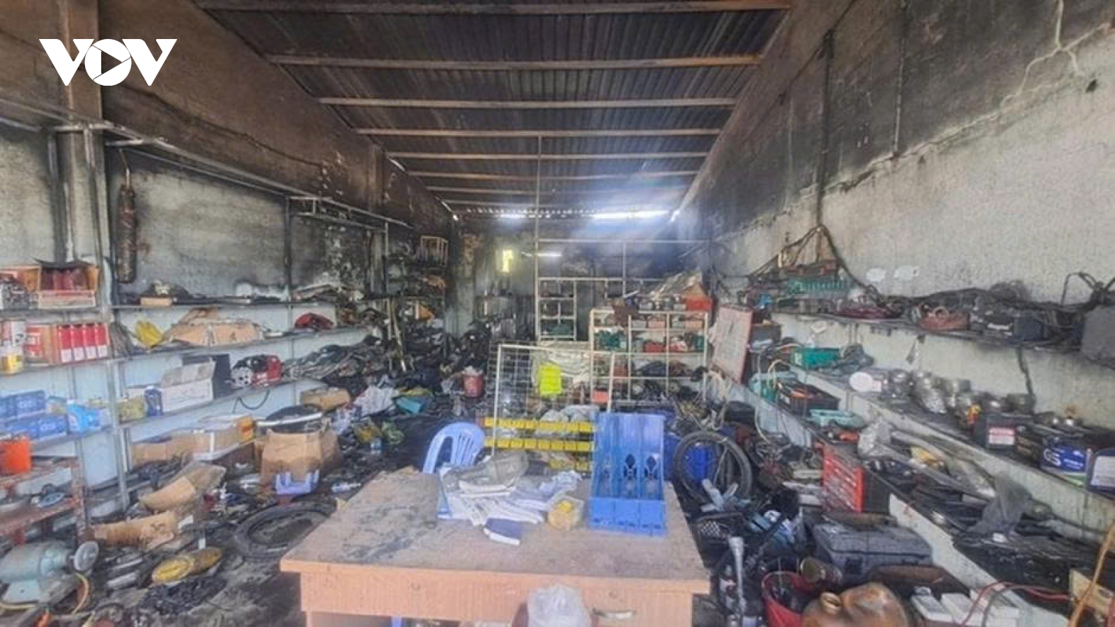 Cháy nhà lúc rạng sáng ở Vĩnh Long, 2 trẻ nhỏ tử vong thương tâm