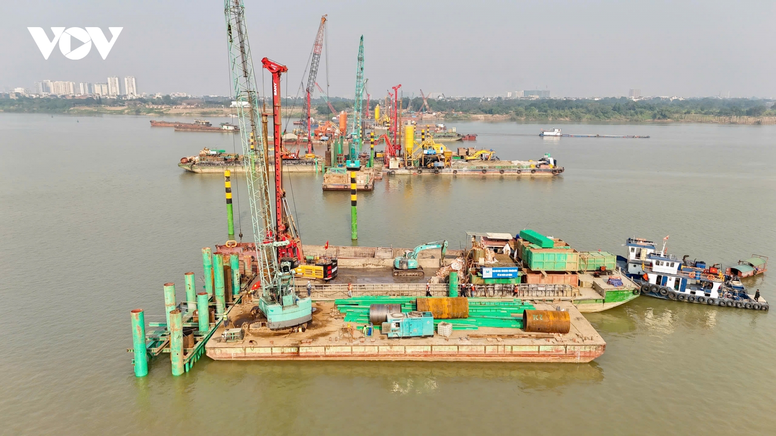 Cầu Trần Hưng Đạo tăng tốc ngay từ đầu năm, quyết tâm “cán đích” giữa năm 2027