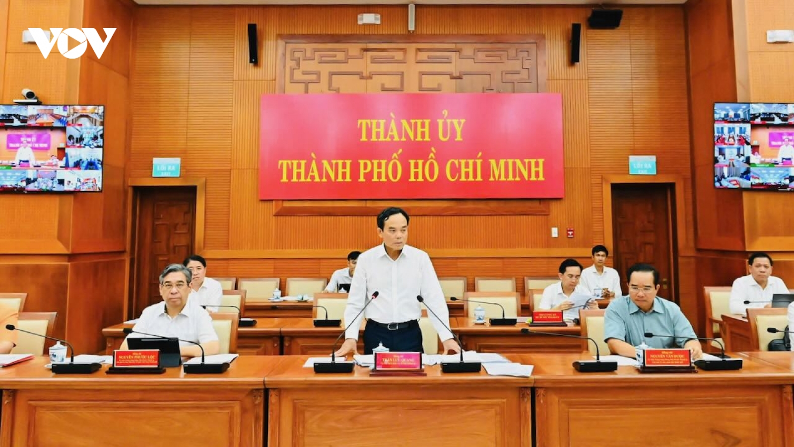 TP.HCM họp trực tuyến 168 xã, phường, đặc khu về tiến độ triển khai bầu cử