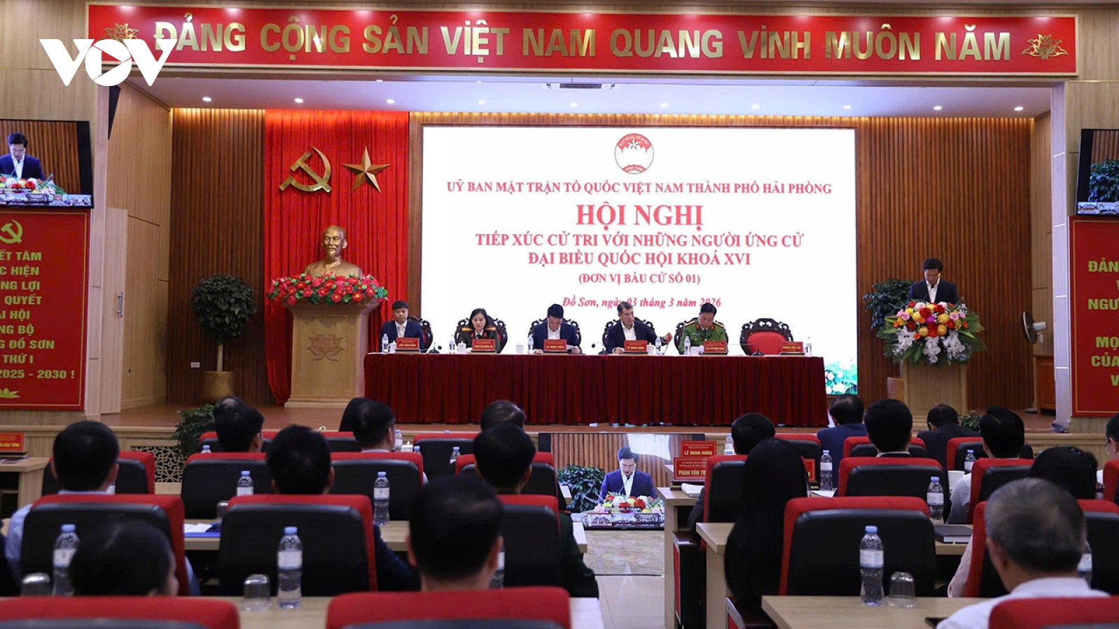 Ông Lê Minh Hưng tiếp xúc cử tri đơn vị bầu cử số 1 tại Đồ Sơn, Hải Phòng