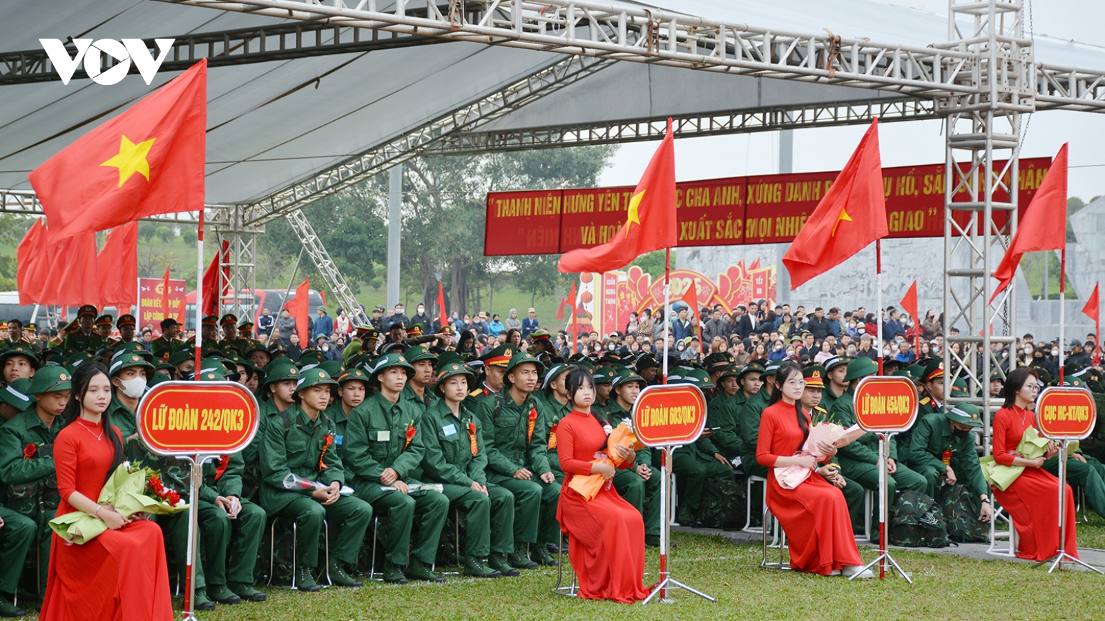 Hưng Yên: Mỗi công dân nhập ngũ được tặng quà trị giá từ 7 - 10 triệu đồng