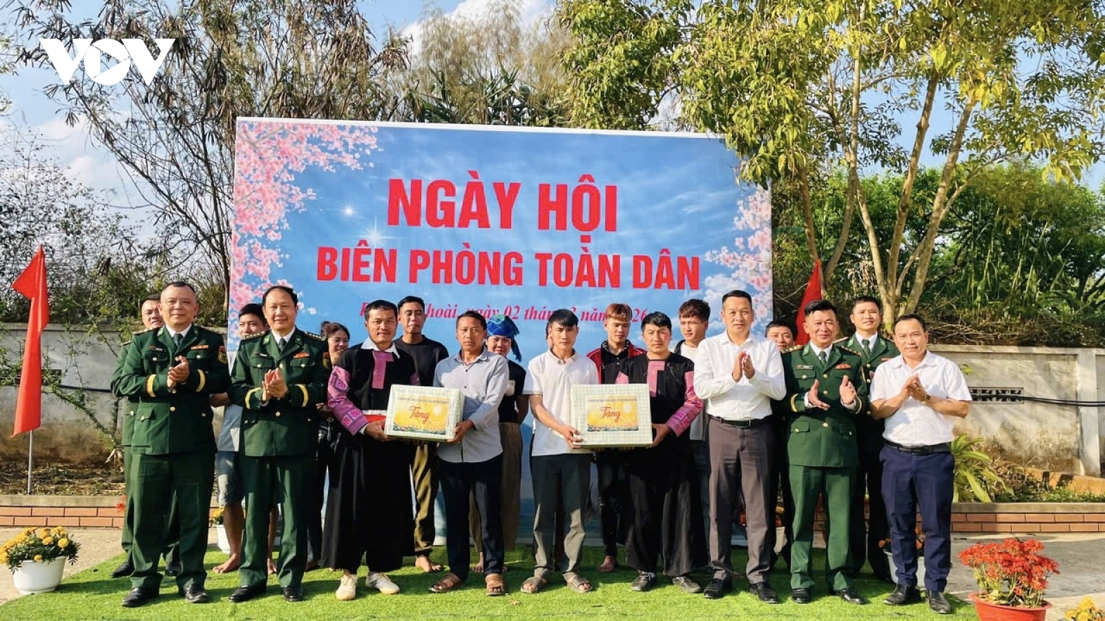 Tưng bừng ngày hội Biên phòng toàn dân ở xã Phiêng Khoài, Sơn La