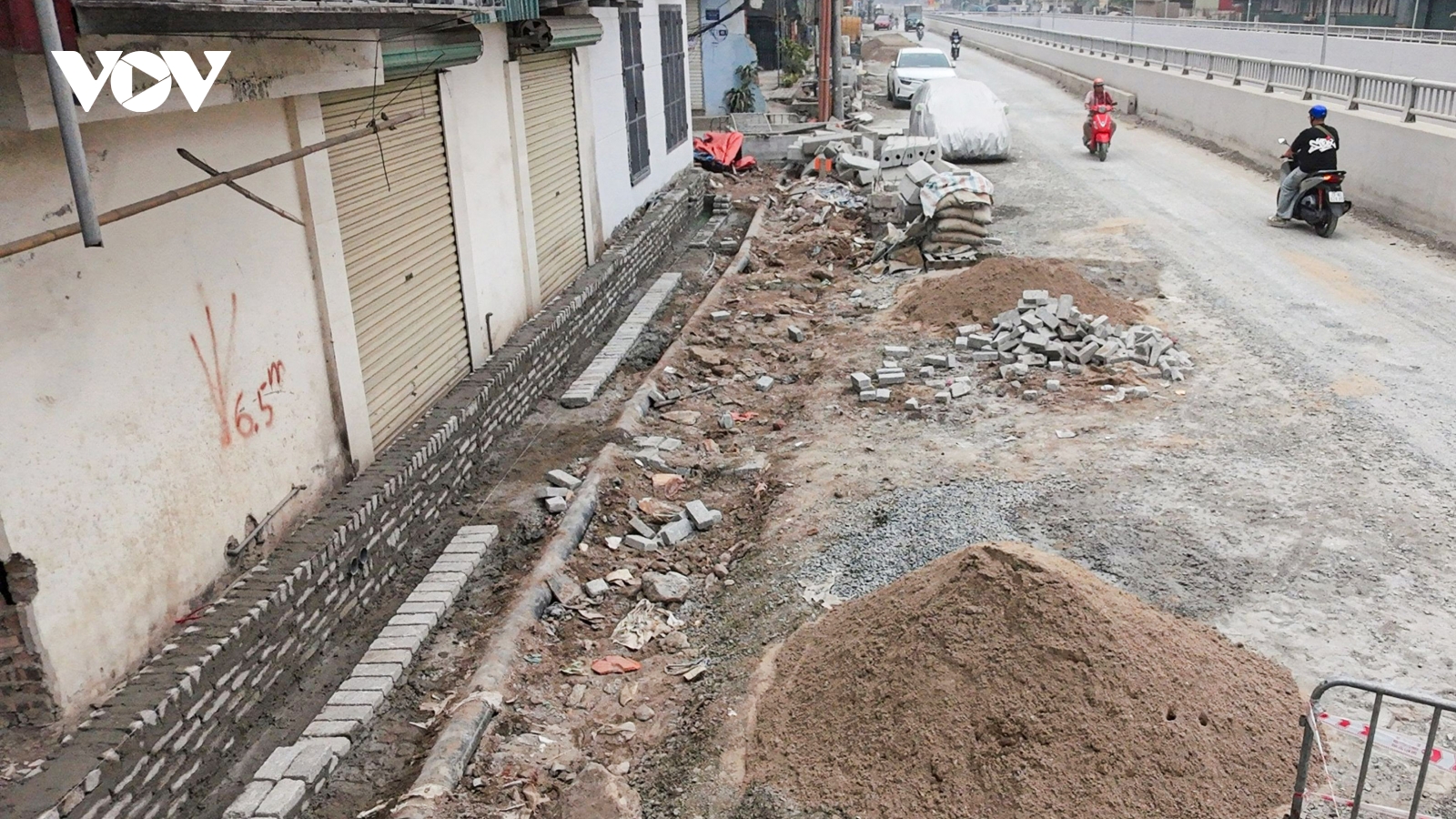 Dự án nút giao Giải Phóng - Kim Đồng vẫn ngổn ngang chờ ngày về đích