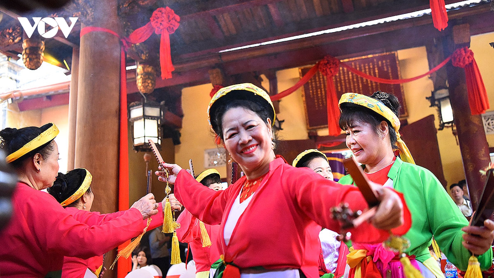 Độc đáo lễ hội đền Bạch Mã tôn vinh vị thần trấn Đông trong “Thăng Long tứ trấn”