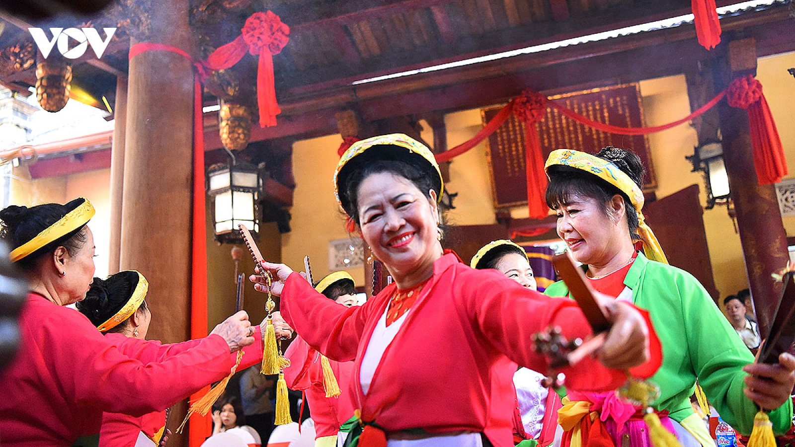 Độc đáo lễ hội đền Bạch Mã tôn vinh vị thần trấn Đông trong “Thăng Long tứ trấn”
