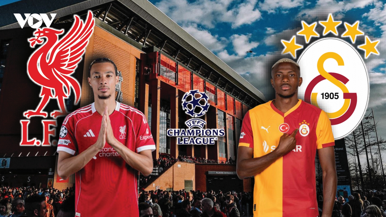 Dự đoán kết quả và đội hình ra sân trận Liverpool vs Galatasaray Cúp C1 châu Âu