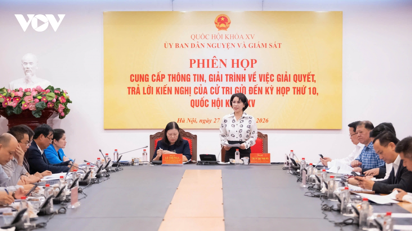 Nhiều kiến nghị cử tri được xử lý kịp thời, góp phần tháo gỡ bức xúc xã hội