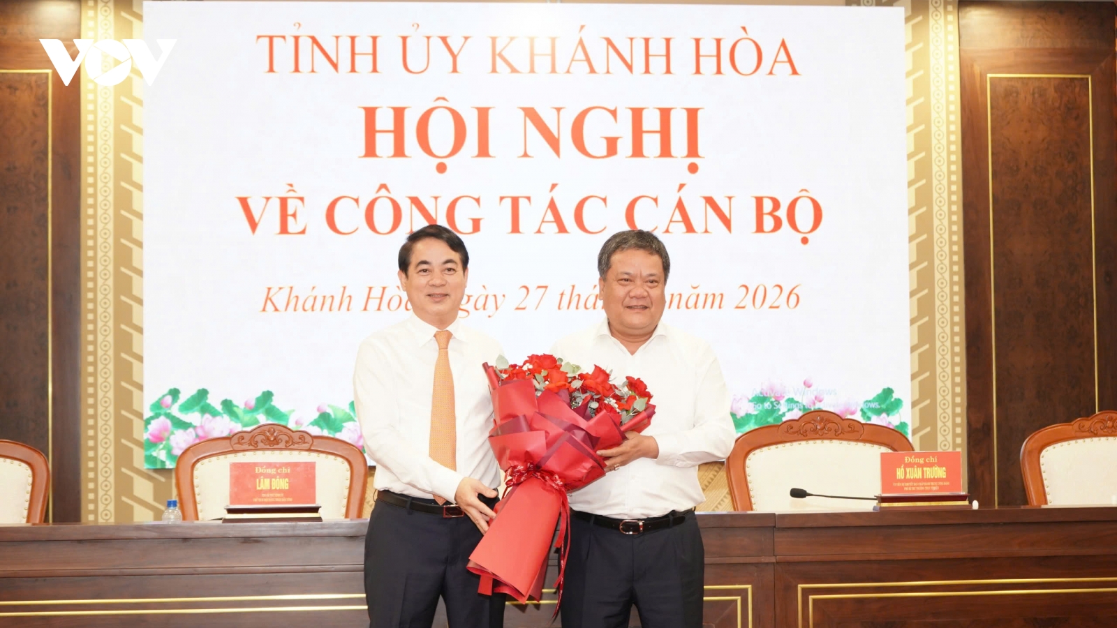 Ông Trần Phong được bầu giữ chức Bí thư Tỉnh ủy Khánh Hòa