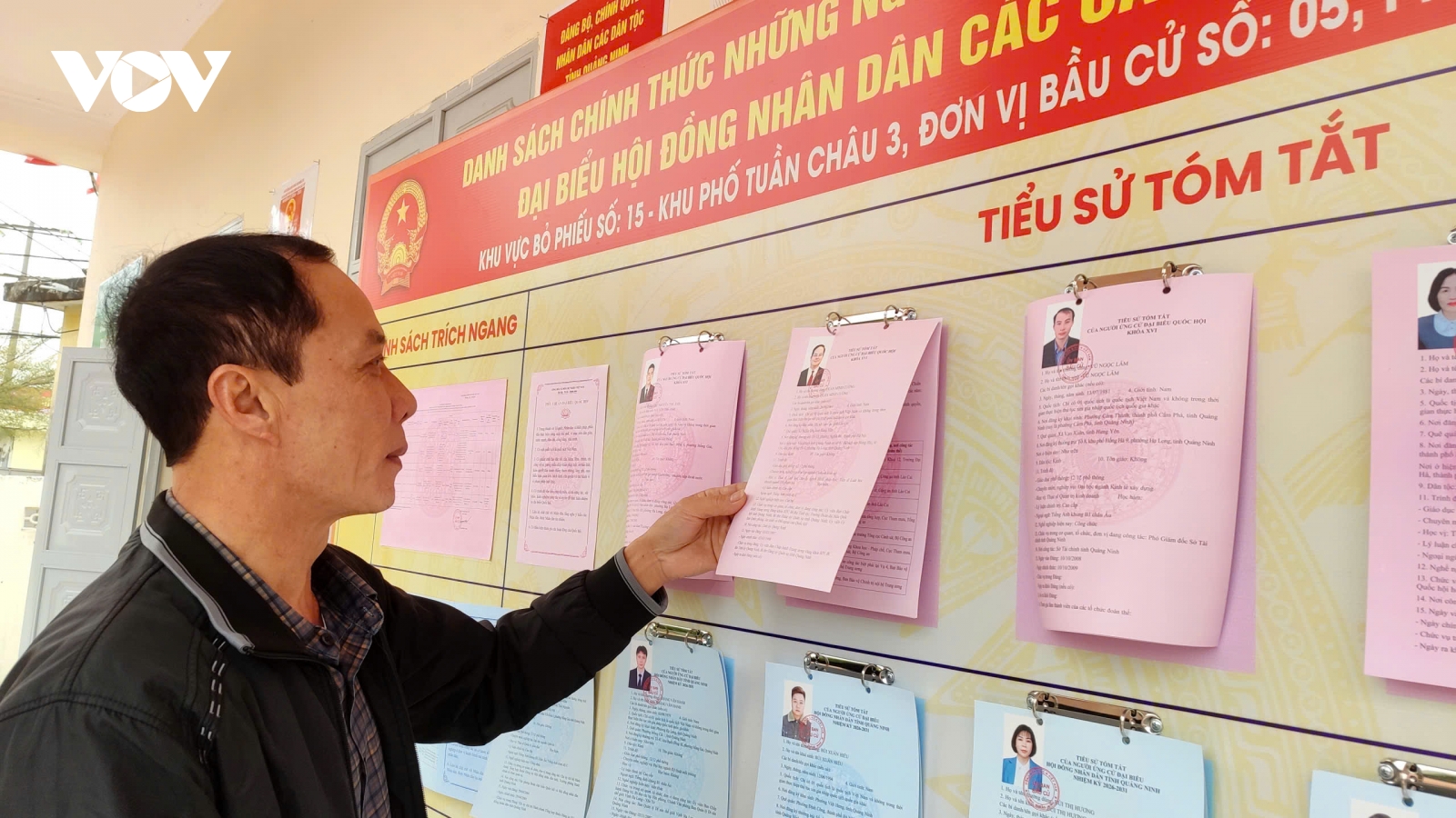 Cử tri Quảng Ninh gửi gắm niềm tin qua những lá phiếu