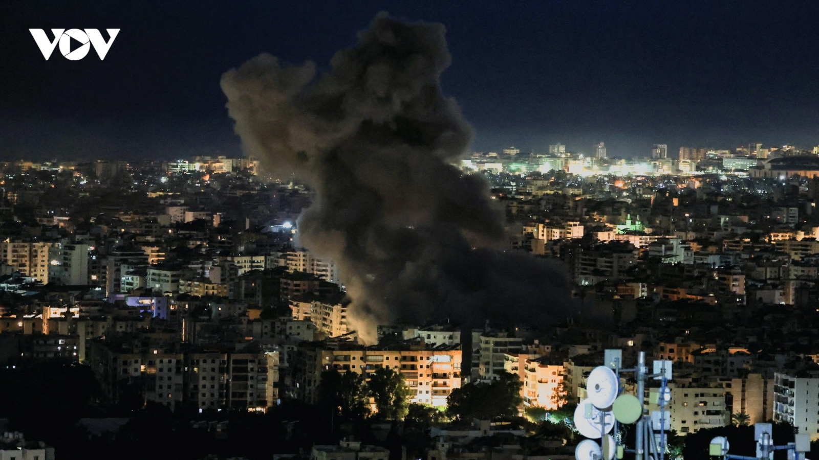 Chiến sự Trung Đông: Israel tiếp tục không kích vào Lebanon