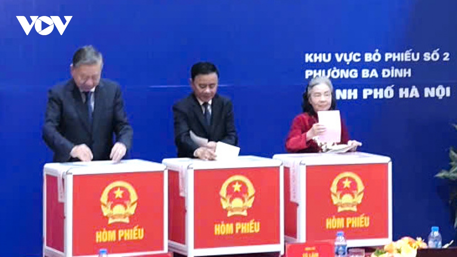 Tổng Bí thư: Cử tri thể hiện quyền tự do, bầu người uy tín gánh vác việc đất nước