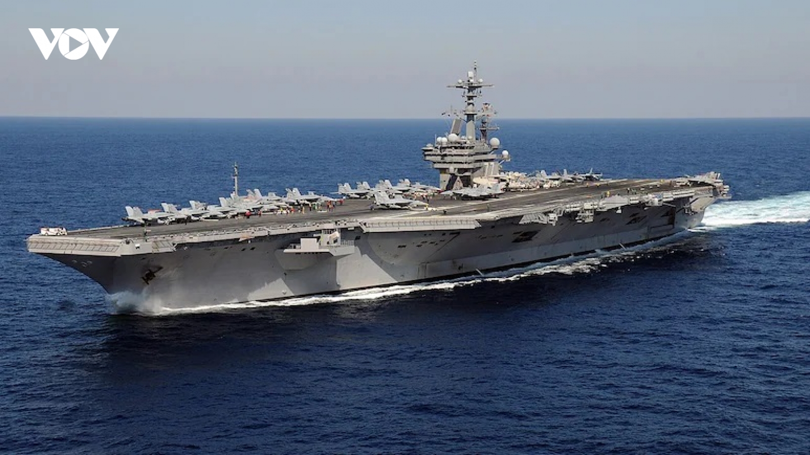 Mỹ tính điều tàu sân bay USS George H.W. Bush tới Trung Đông
