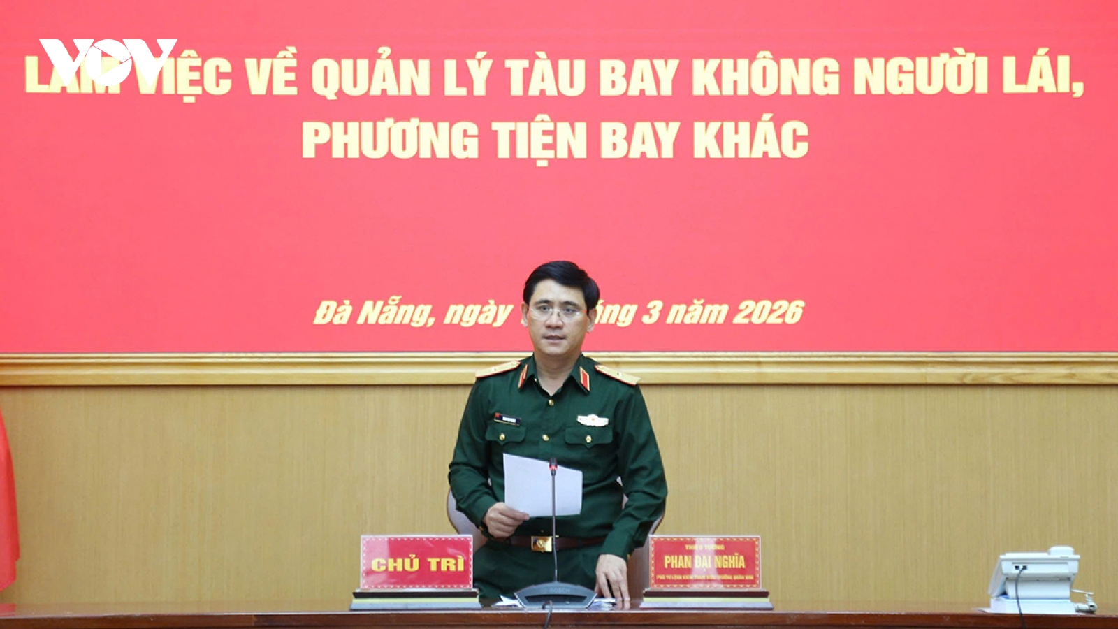 Quân khu 5 làm việc với Cảng HKQT Đà Nẵng về quản lý thiết bị bay không người lái