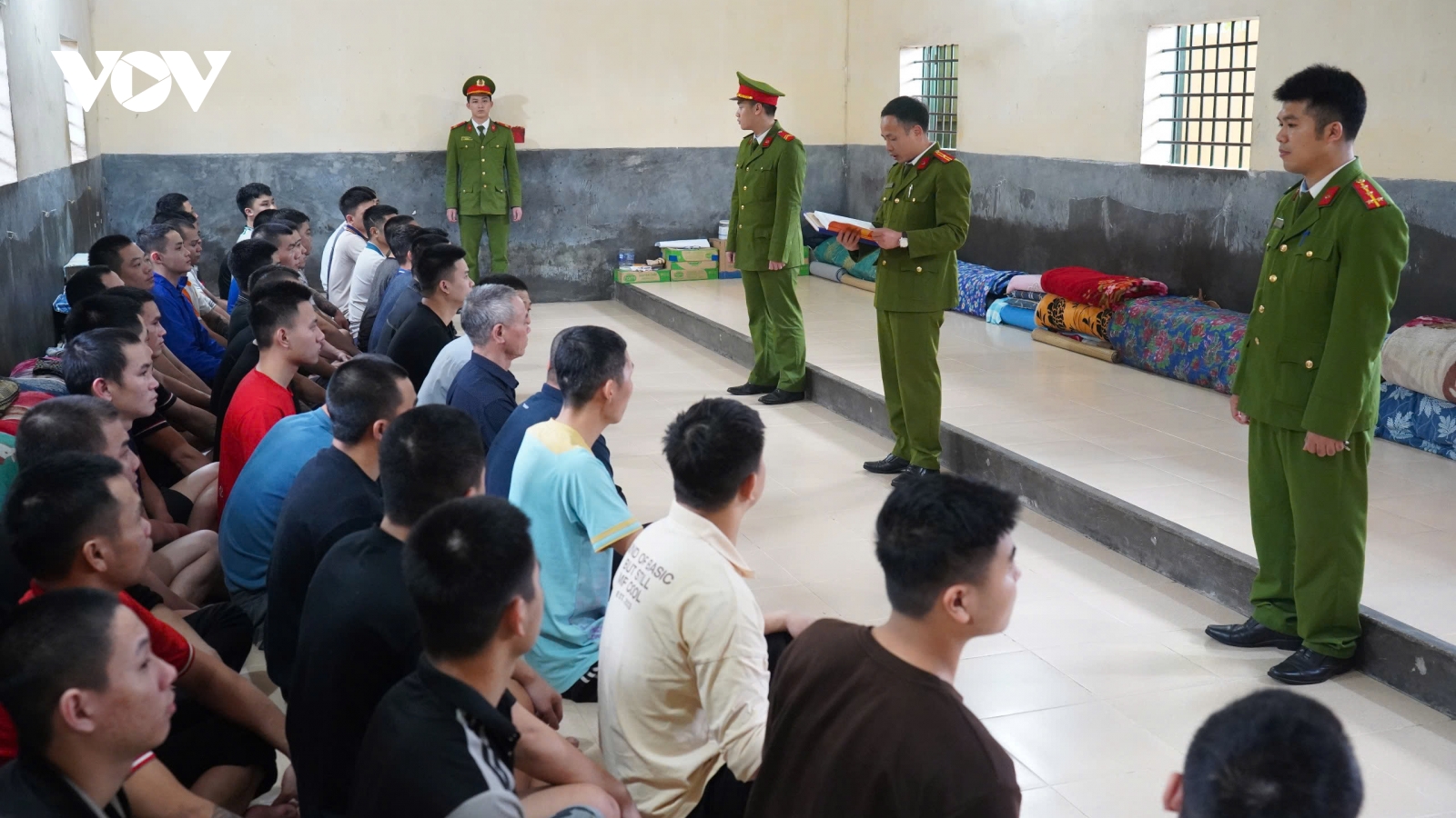 Tăng cường an ninh, bảo đảm quyền bầu cử tại Trại tạm giam số 1 Thái Nguyên