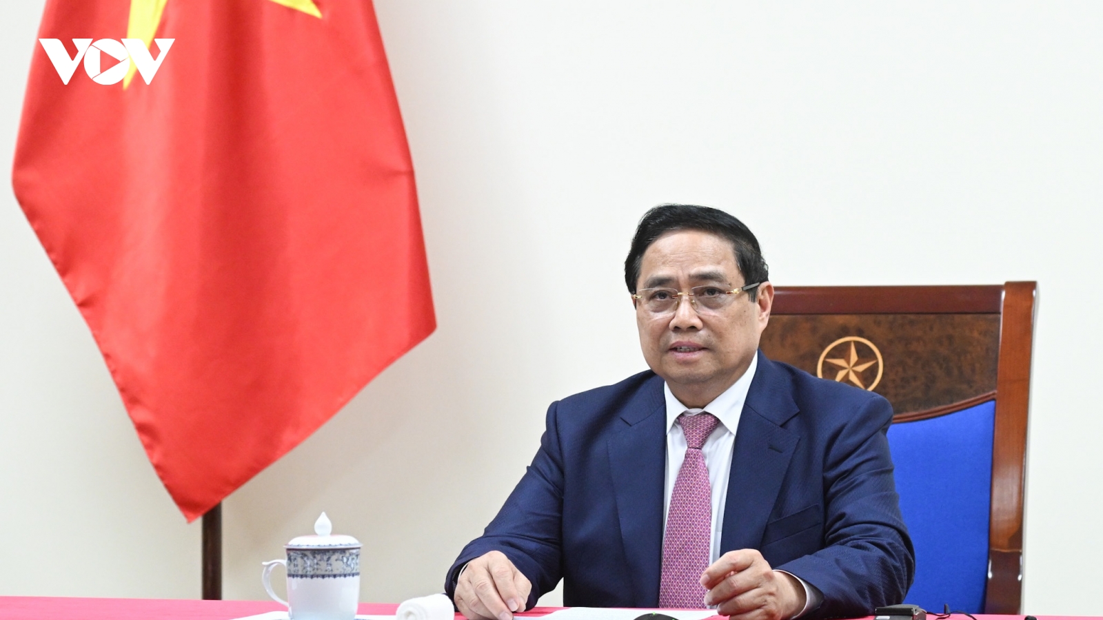 Thủ tướng Phạm Minh Chính điện đàm với Tổng thống Cộng hòa Angola