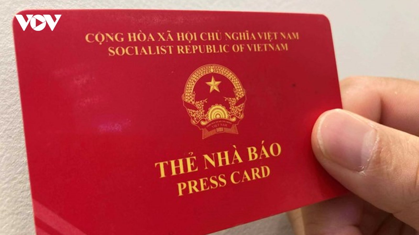 Gia hạn thẻ nhà báo kỳ hạn 2021-2025 đến hết ngày 30/6/2026