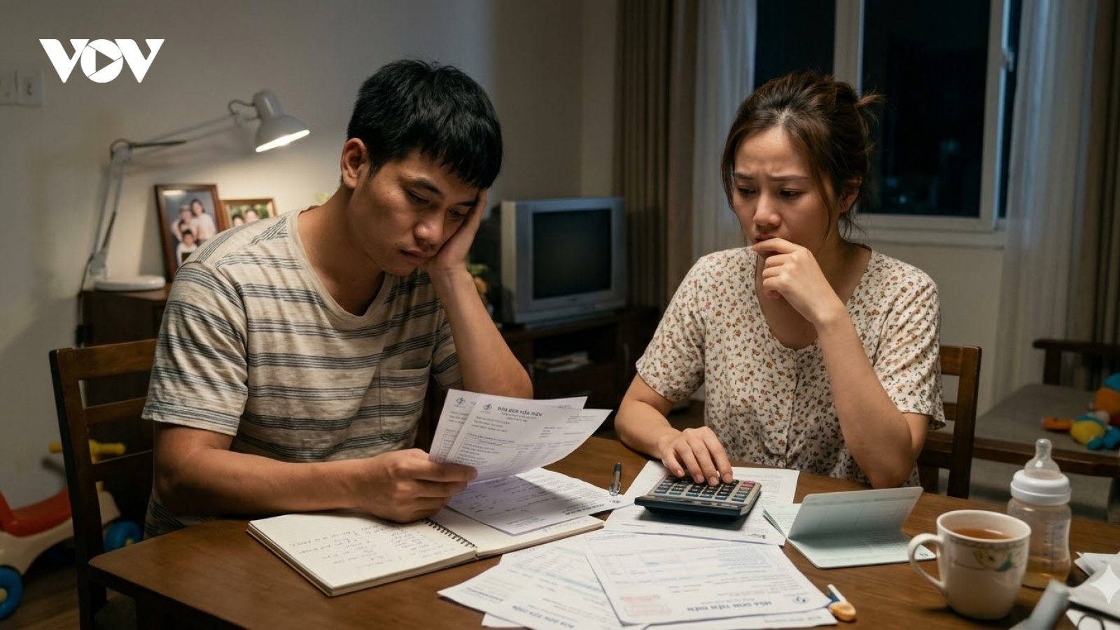 Khi những hóa đơn tiền điện, tiền bỉm sữa dần bóp nghẹt tình yêu