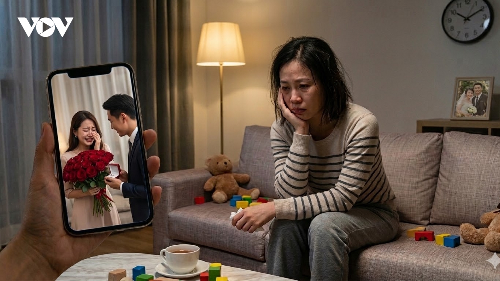 Chồng đại gia tặng quà 8/3 cả cơ quan, về nhà lại chẳng tặng vợ nổi bông hoa