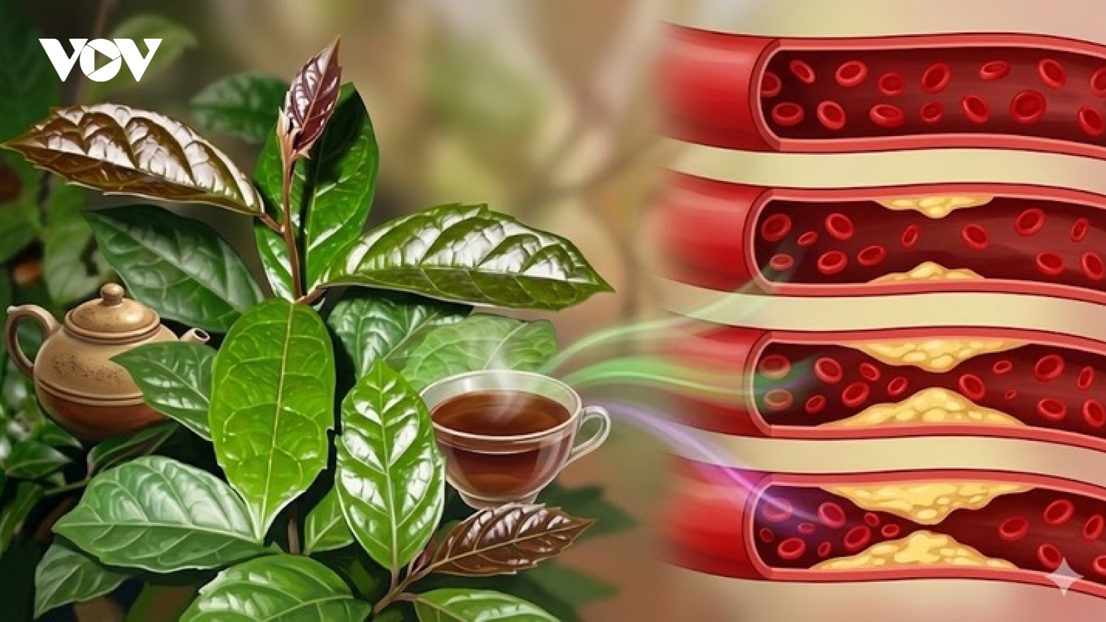 Uống nước xạ đen có giảm mỡ máu?