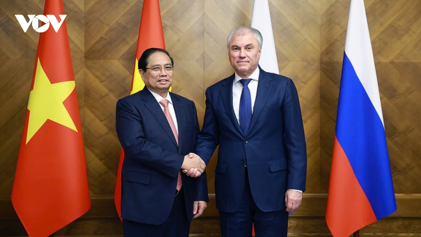Thủ tướng Phạm Minh Chính hội kiến lãnh đạo cấp cao Nga