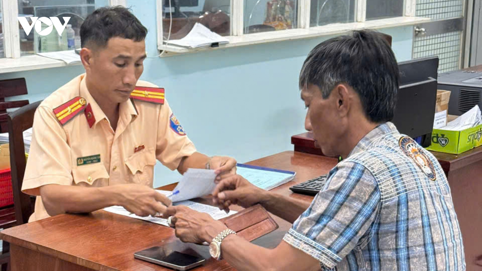 Đồng Tháp xử lý tài xế tham gia đoàn xe lưu thông trái quy định