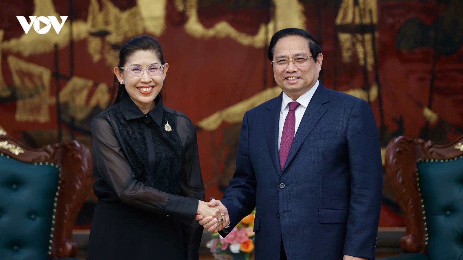 Thủ tướng Phạm Minh Chính tiếp Đại sứ Thái Lan tại Việt Nam