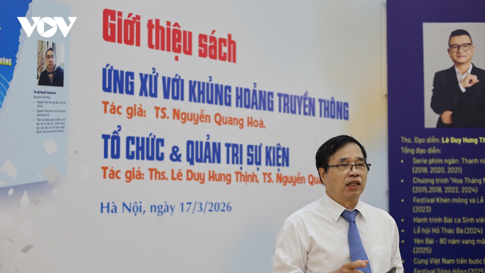 Ra mắt sách "Ứng xử với khủng hoảng truyền thông" và "Tổ chức & quản trị sự kiện"