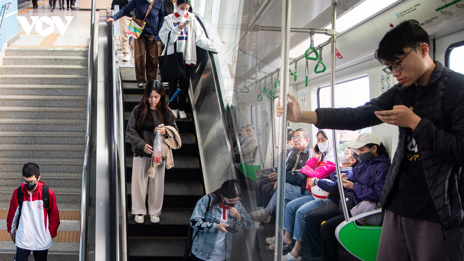 Giá xăng tăng, người dân vẫn “bình thản” nhờ phương tiện công cộng