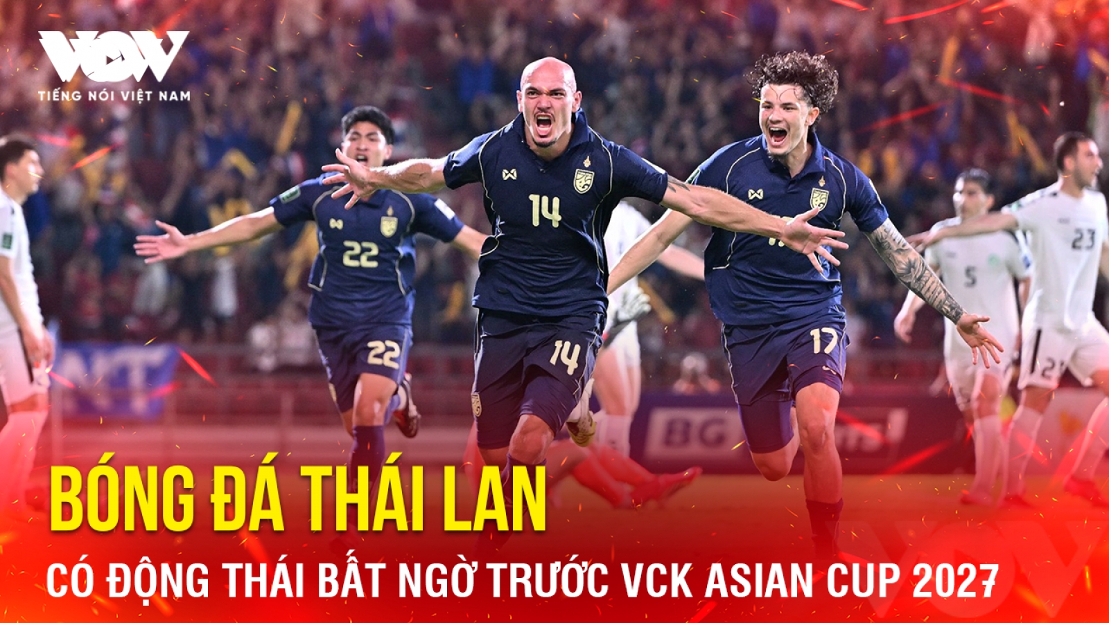 Tin bóng đá 3-4: Bóng đá Thái Lan có động thái bất ngờ trước VCK Asian Cup 2027