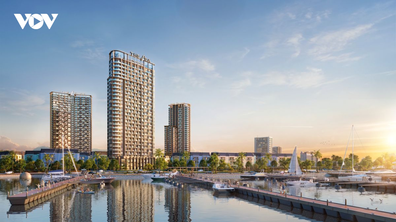 BIM Land giới thiệu tòa tháp The Sea: Dấu ấn kiêu hãnh bên vịnh du thuyền