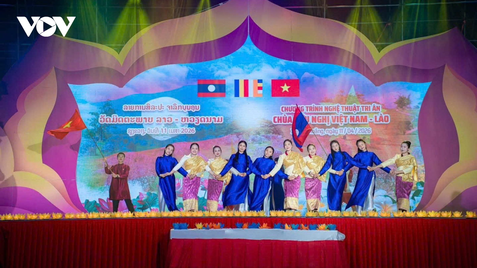 Chương trình nghệ thuật “Ngôi chùa hữu nghị Việt – Lào”