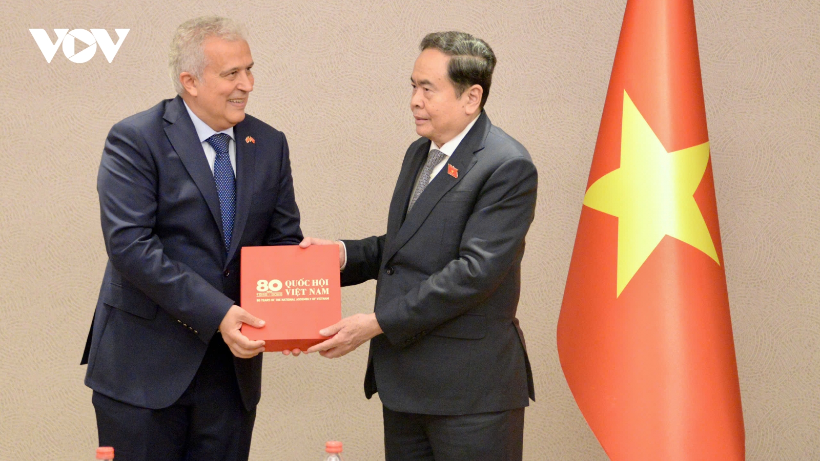 Chủ tịch Quốc hội Trần Thanh Mẫn tiếp Lãnh sự danh dự Việt Nam tại Istanbul