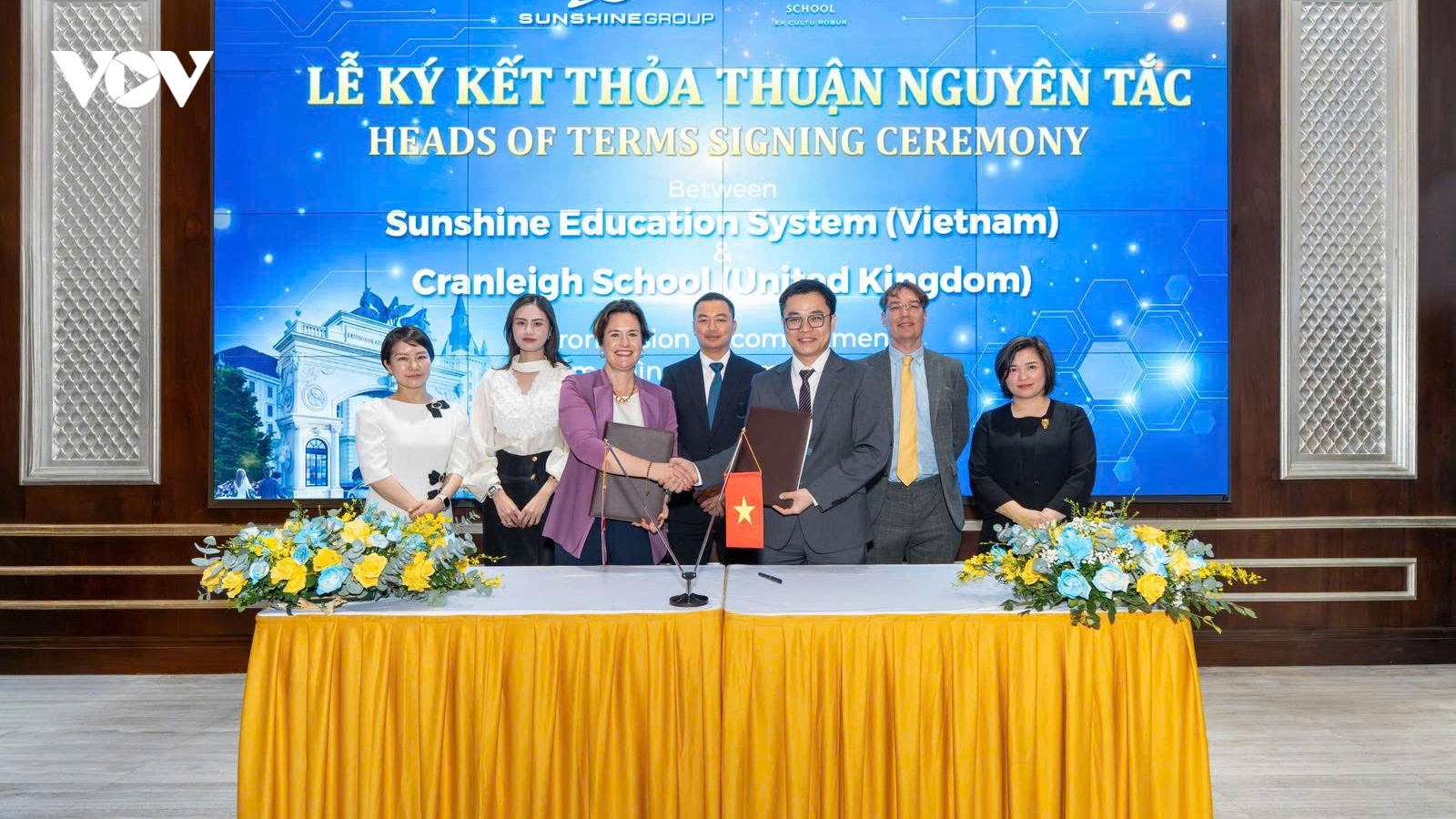 Sunshine Group hợp tác Cranleigh School đưa giáo dục chuẩn Anh Quốc vào Việt Nam