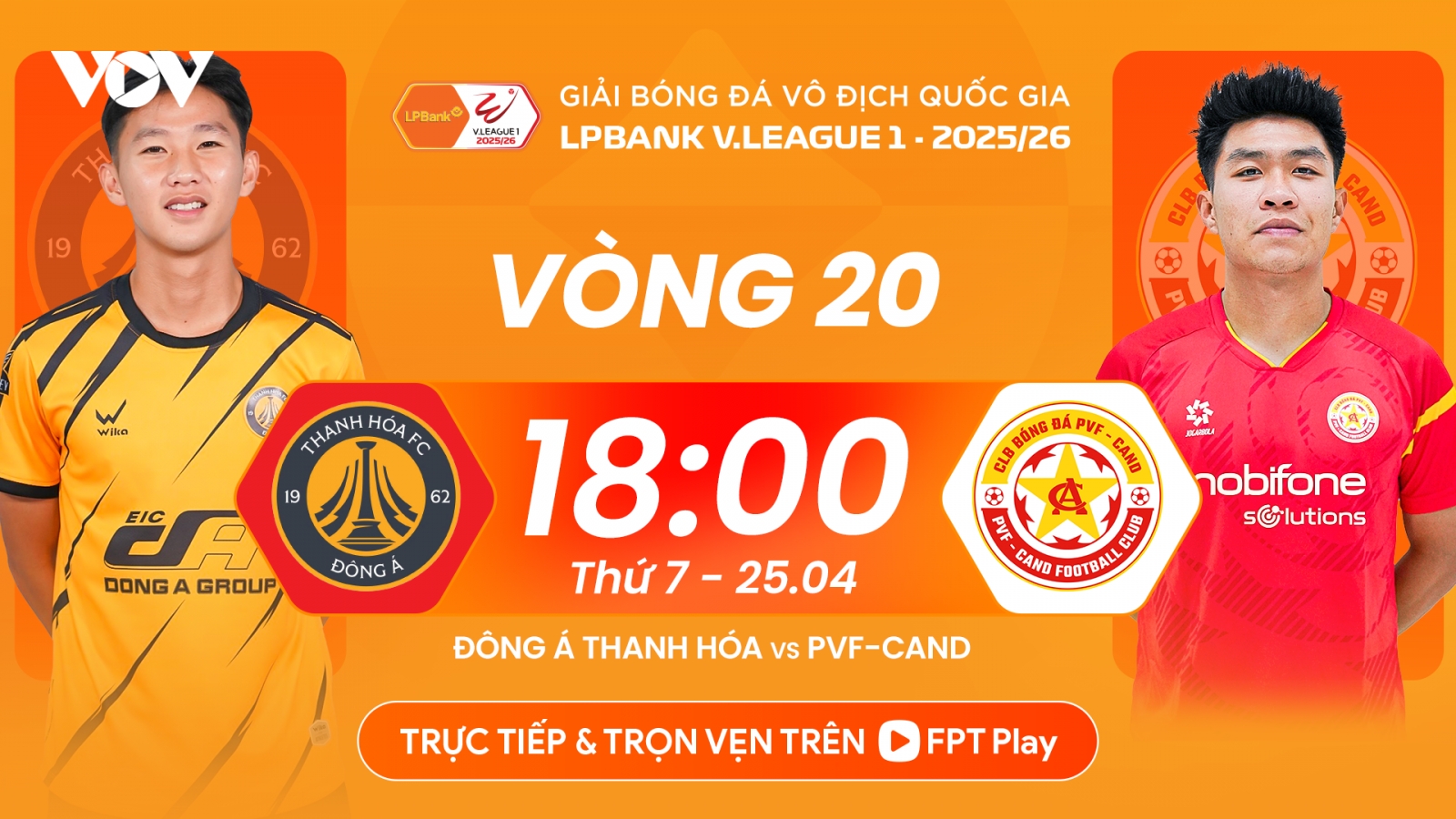 V-League 2025/2026 hôm nay 25/4: Thanh Hóa và Nam Định gặp thử thách