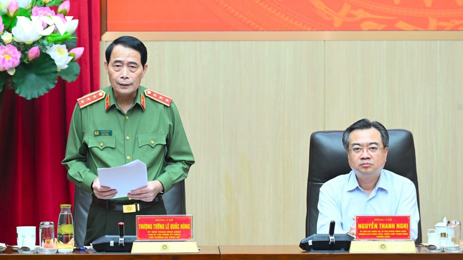 Công bố Quyết định kiểm tra, giám sát với Ban Thường vụ Đảng ủy Công an Trung ương