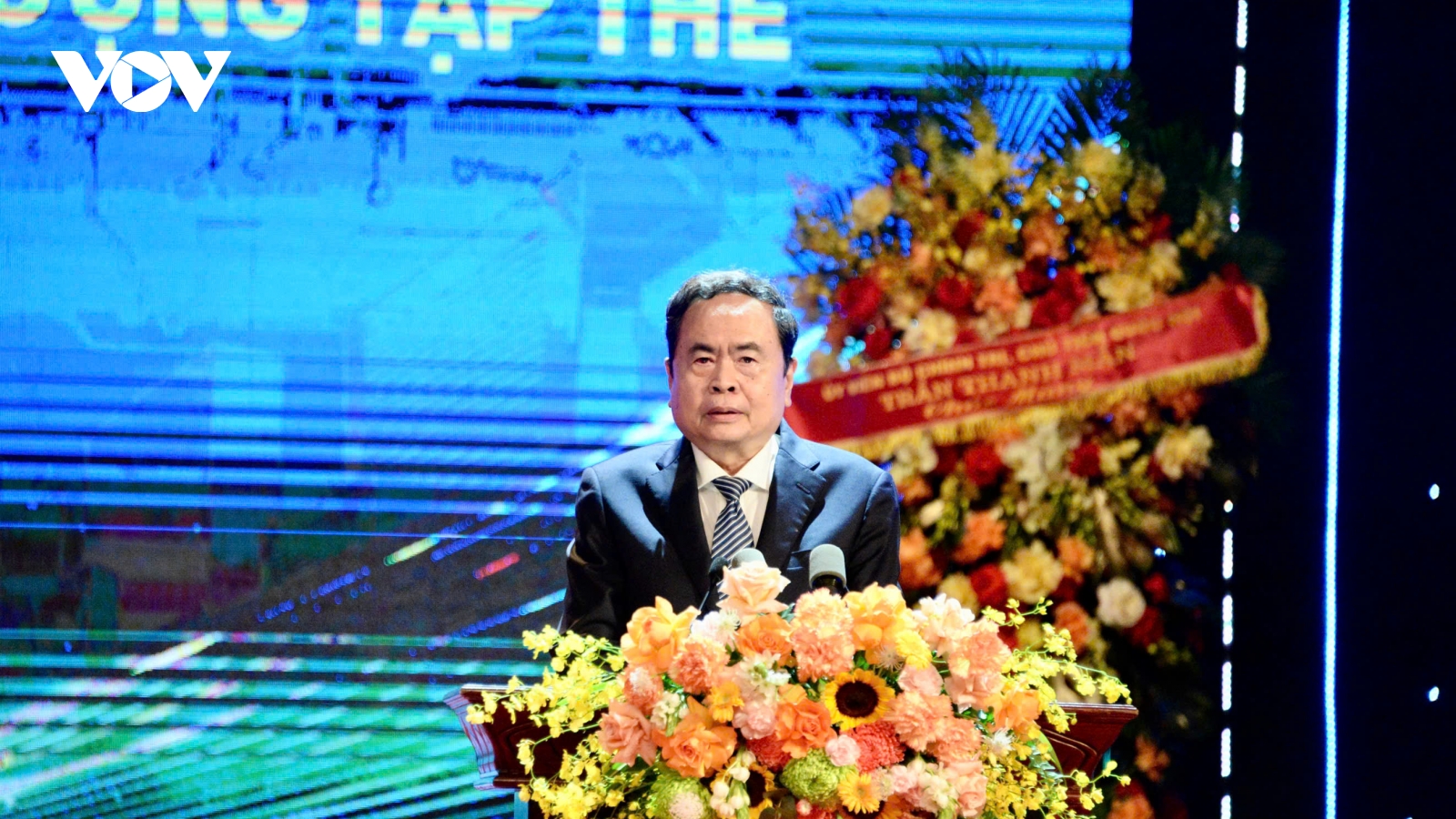 Chủ tịch Quốc hội Trần Thanh Mẫn dự Lễ kỷ niệm 140 năm Ngày Quốc tế Lao động