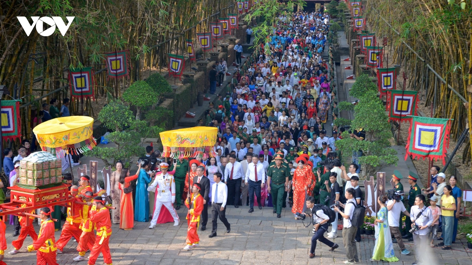 Nhiều địa phương trên cả nước long trọng tổ chức Giỗ Tổ Hùng Vương