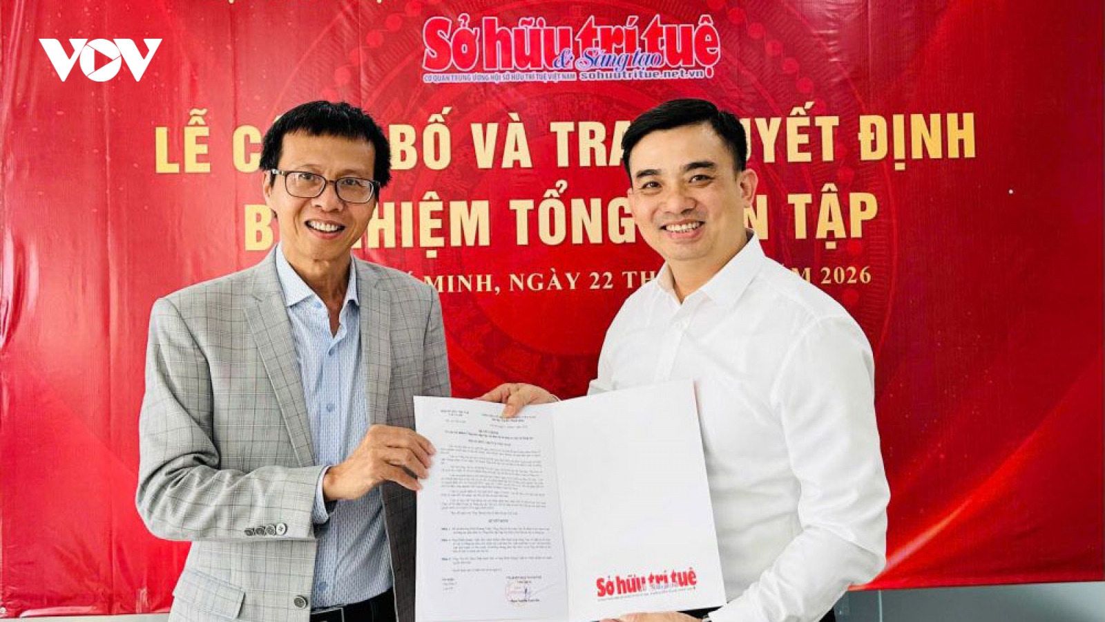 Ông Đinh Quang Tuấn làm Tổng Biên tập Tạp chí điện tử Sở hữu Trí tuệ và Sáng tạo