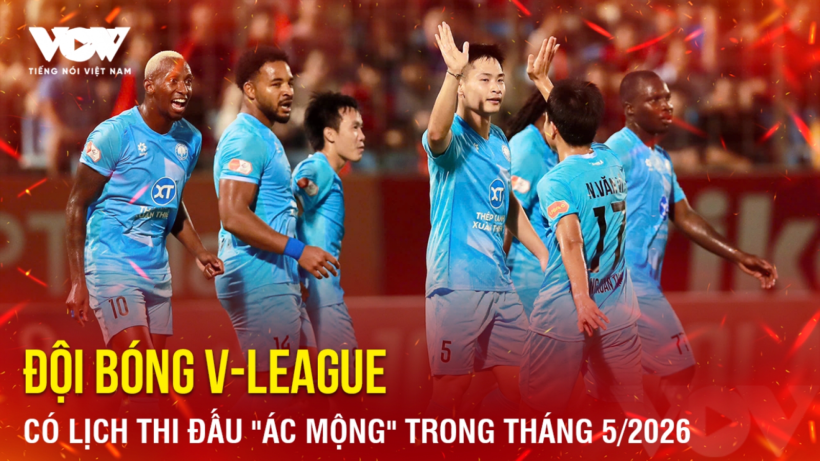 Tin bóng đá 26-4: Đội bóng V-League có lịch thi đấu "ác mộng" trong tháng 5/2026