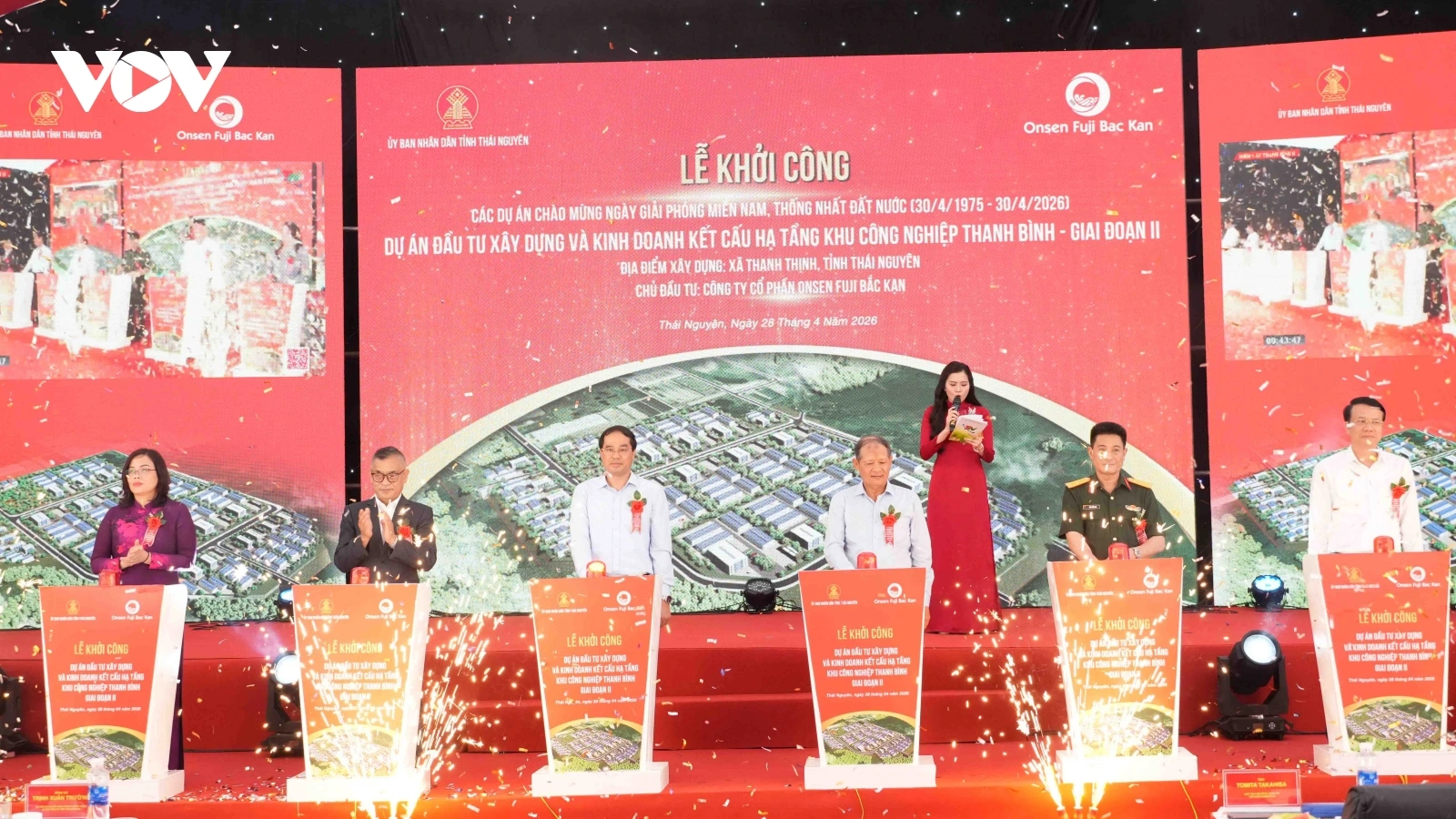 Thái Nguyên đồng loạt khởi công 10 dự án tổng vốn hơn 8.200 tỉ đồng