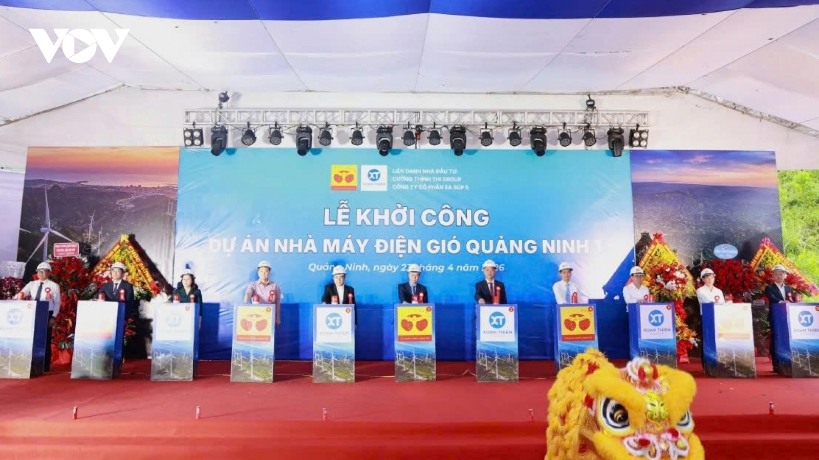 Quang Ninh breaks ground on first wind power project