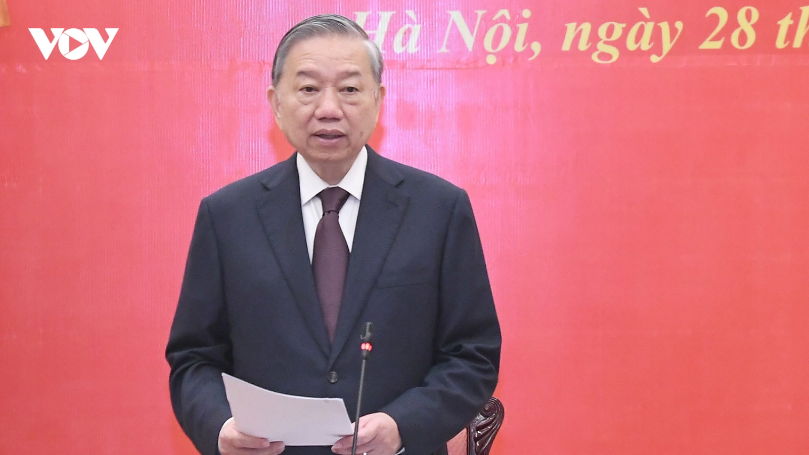 Tổng Bí thư, Chủ tịch nước Tô Lâm chủ trì phiên họp Hội đồng Quốc phòng và An ninh