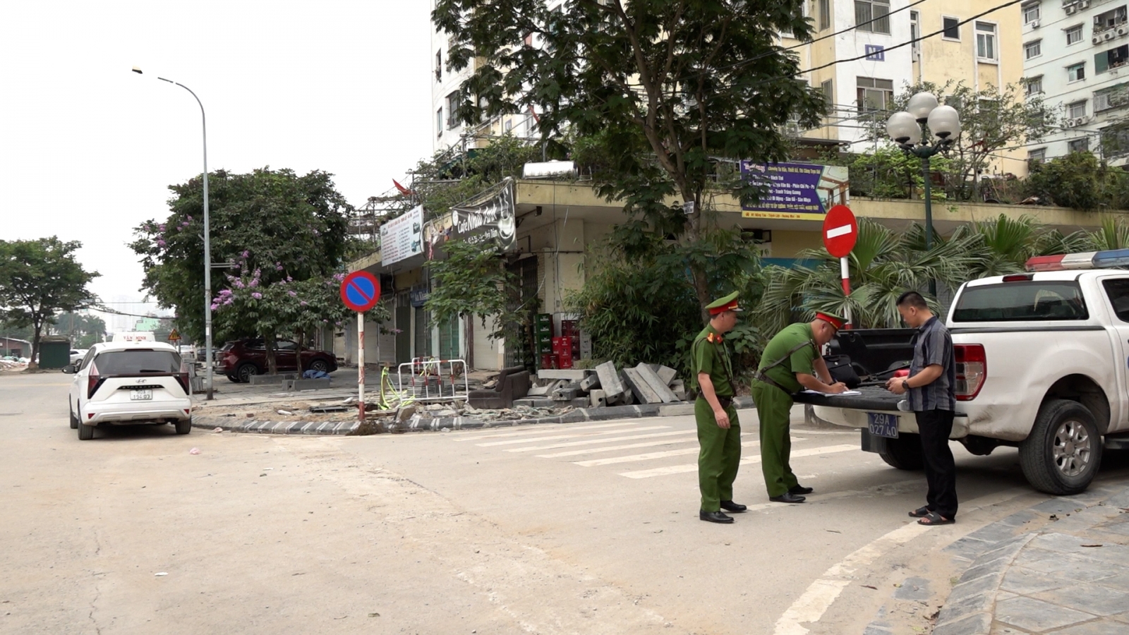 Trật tự đô thị ở Hoàng Mai (Hà Nội) sau phản ánh của VOV