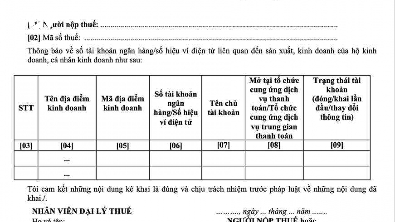Hộ kinh doanh mới, doanh thu dưới 500 triệu không phải báo tài khoản trước 20/4
