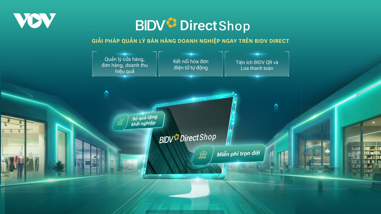 Quản lý bán hàng hiệu quả hơn với BIDV Direct Shop